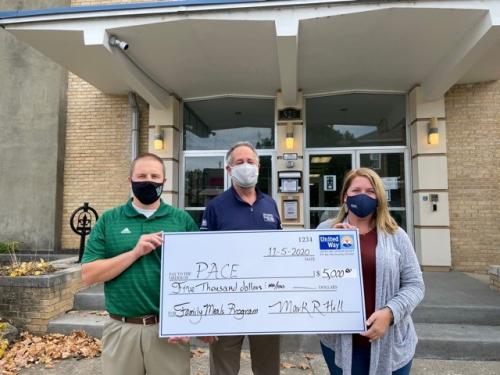 PACE Family Needs donation