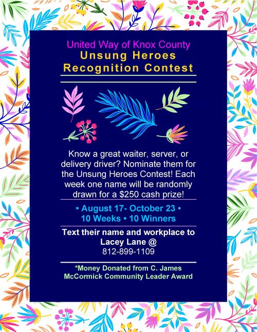 Unsung hero contest